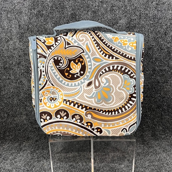 thirty-one Other - Thirty One Paisley Parisian Garden Makeup Travel Toiletry Organizer Hanging Bag